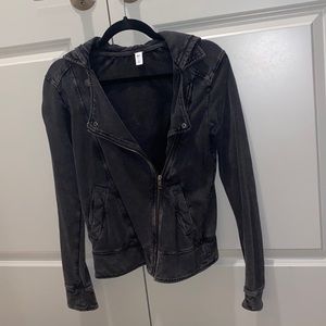 BP Hooded Moto Jacket